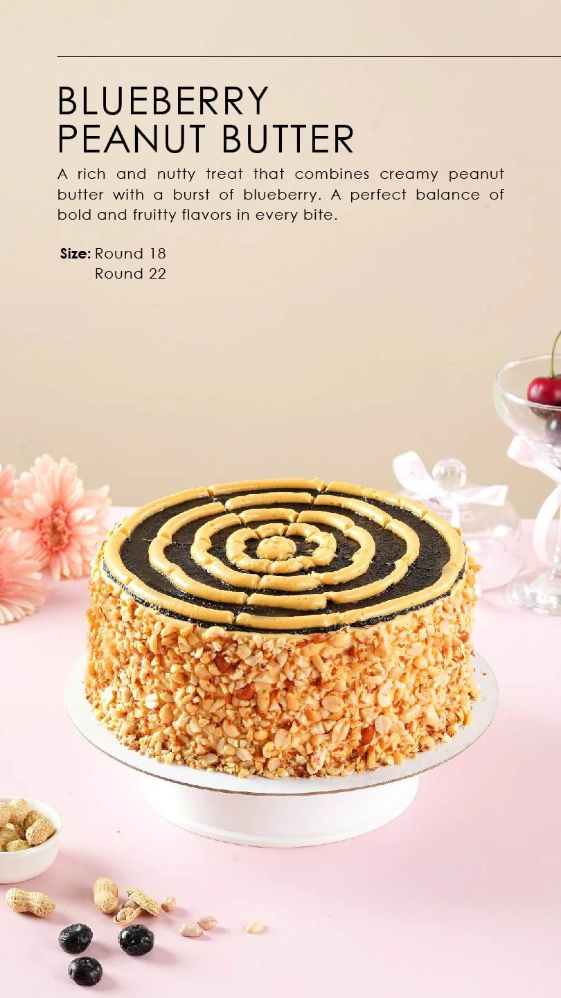 menu Blueberry Peanut Butter
