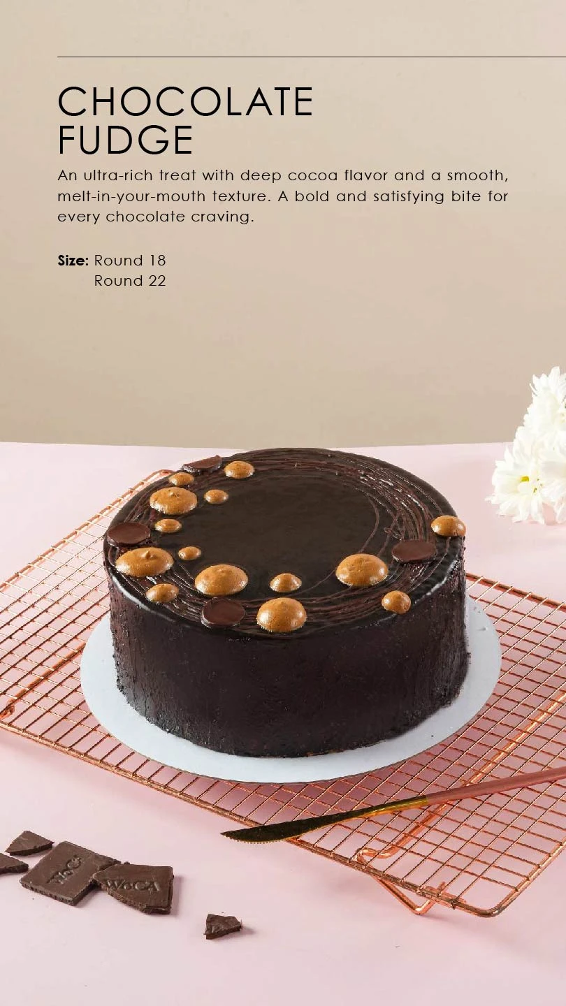 menu Chocolate Fudge